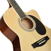 Whyte Audio Acoustic Guitar, Natural Rosewood, Fiero Series