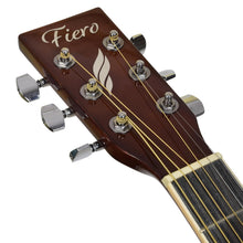 Whyte Audio Acoustic Guitar, Natural Rosewood, Fiero Series