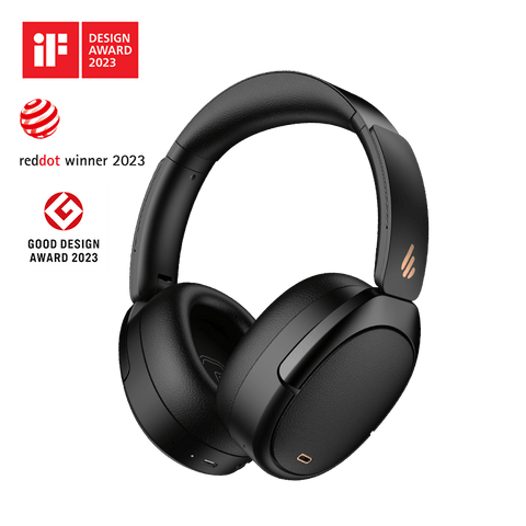 Edifier WH950NB Wireless Noise Cancellation Over-Ear Headphones - Black