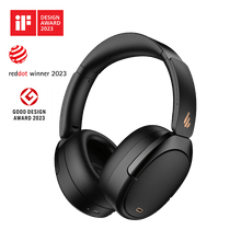 Edifier WH950NB Wireless Noise Cancellation Over-Ear Headphones - Black