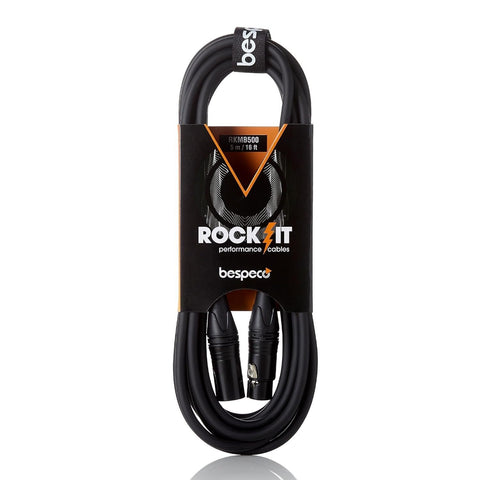 Bespeco Rock-It Series Microphone Cable 3mtrs RKMB300