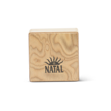 Natal WSK-SQ-MB Square Shaker in Macha Burl