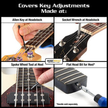 Music Nomad MN235 Premium Guitar Tech Truss Rod Wrench Set