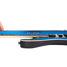 Music Nomad MN820 Tri-Beam 3 & 1 Straightedge Ruler & Scale Length Ruler