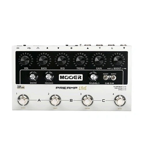 Mooer Preamp Live Digital Multi Effects Pedal