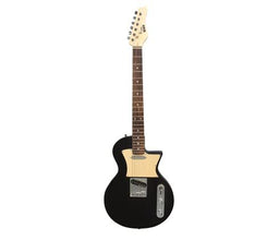 NEWEN  FRIZZ NEW-FRZ-BLK Style Electric Guitar Made in Argentina, Black