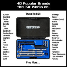 Music Nomad MN235 Premium Guitar Tech Truss Rod Wrench Set