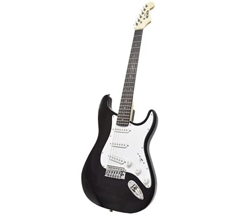 Newen Stratocaster Style Electric Guitar Made In Argentina, Black