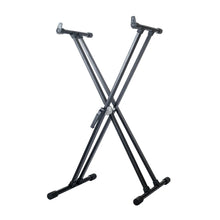 HEBIKUO-QA210C-Double X unwelded Keyboard stand