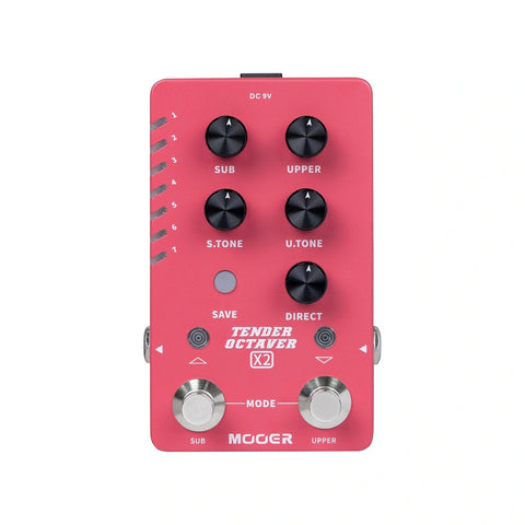 Mooer Tender Octaver X2 Octave Guitar Effect Pedal