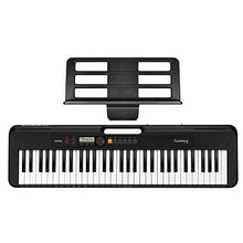 Casio CT-S200 WE Casiotone 61-Key Portable Keyboard With Adaptor