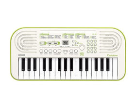 Casiotone Mini Keyboard SA-50 with Piano tones, White