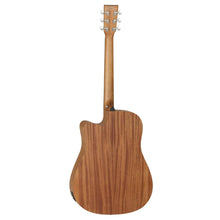 Tanglewood Roadster II TWR2 DCE Semi Acoustic Guitar, 6 Strings, Dreadnought Cutaway, Natural Satin Finish