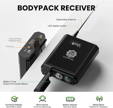 Digimore D-850 UHF Wireless In-Ear Monitor System