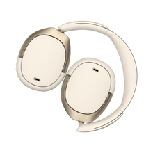 Edifier WH950NB  Wireless Noise Cancellation Over-Ear Headphones - Ivory (Open box)