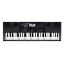 Casio WK7600 76-Key Workstation Keyboard with Power Supply and Piano tones, Black