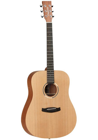 Tanglewood Roadster II TWR2 D Acoustic Guitar, 6 Strings, Dreadnought, Natural Satin Finish