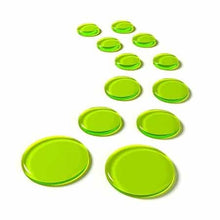 Slapklatz 12 SlapKlatz PRO Refillz Gel Pads - Alien Green