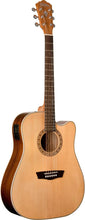 Washburn 6 String Acoustic-Electric Guitar, Right (WD7SCE-A)