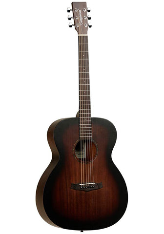 Tanglewood Crossroads TWCR O Acoustic Guitar, 6 Strings, Orchestra, Whiskey Barrel Burst Satin Finish