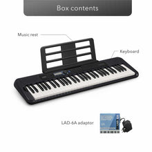 Casio CT-S300 Casiotone 61-Key Touch Sensitive Portable Keyboard with Piano tones, Black