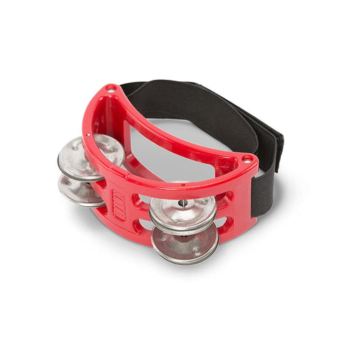 Natal NTFTR Foot Tambourine, Red