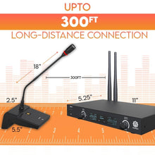 Digimore D-620 UHF Wireless Desktop Gooseneck Microphone
