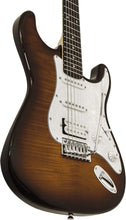 Washburn Sonamaster 6 String Solid-Body Electric Guitar, Right, Sunburst (SDFSB)