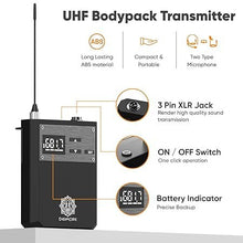 Digimore D-395 HL UHF Wireless Microphone System with Handheld & Lavalier Mic