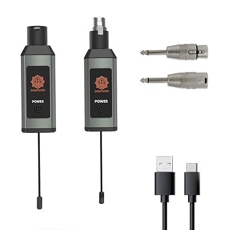 Digimore D-740 2.4GHz Wireless XLR Transmitter &amp; Receiver