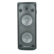 PERSANG Onyx 10 Tower Speaker | 60 Watts RMS / 600 PMPO Speakers with (25.4 cm) Dual Woofers | Mono Bluetooth Speaker | Upto 4