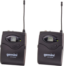 Gemini Sound UHF-6200HL Premium Wireless Lavalier & Headset Mic System - Crystal Clear Audio for Stage Performances and Public