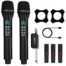 Digimore D-356 UHF Dual Wireless Microphone System with Sound Card