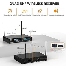 Digimore D-395 LL UHF Wireless Microphone System with 2 Lavalier Mics