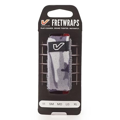 Gruv Gear FretWraps HD "Camo" 1-Pack (White, Medium)