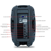 Persang Lucas 15AB Public Address Speaker with 150 Watts RMS / 1500 PMPO, PA Speaker with 1 Wireless Mic, Remote Control | 38.01