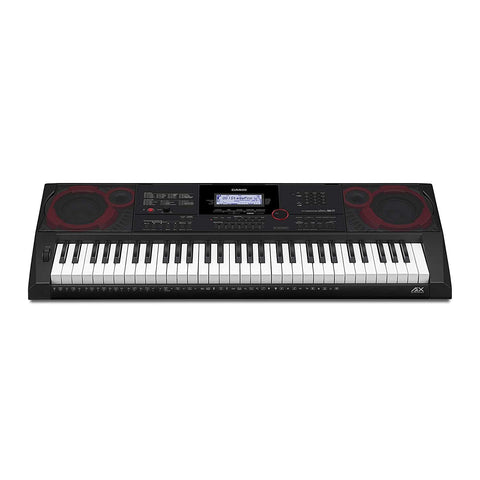 Casio CT-X8000IN 61-Key Portable Keyboard with Piano tones, Black