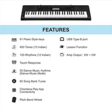 Casio CTK-3500 61-Key Portable Keyboard with Piano tones, Black