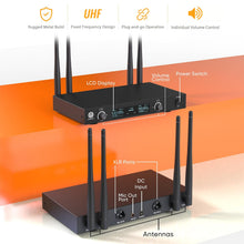 Digimore D-390 UHF Wireless Microphone System with Dual Handheld Mics