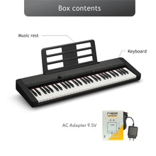 Casio Casiotone CT-S1 61-key Touch Sensitive Portable Keyboard - BLACK