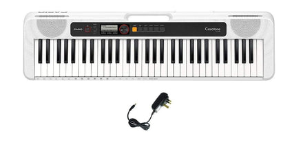 Casio CT-S200 WE Casiotone 61-Key Portable Keyboard With Adaptor