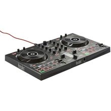 Hercules DJControl Inpulse 300  DJ controller with USB - 2 tracks with 16 pads and sound card  DJUCED Software and