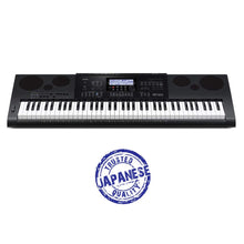 Casio WK7600 76-Key Workstation Keyboard with Power Supply and Piano tones, Black