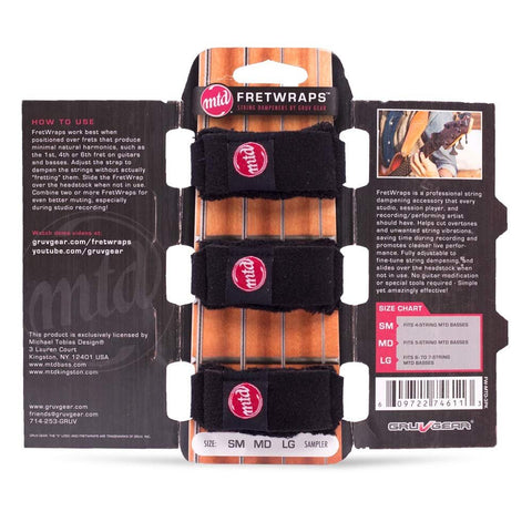 Gruv Gear MTD FretWraps 3-Pack