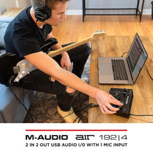 M-Audio AIR 192|4 | 2-In 2-Out USB Audio Interface with Recording Software from ProTools & Ableton Live, Plus Studio-Grade FX & Virtual Instruments