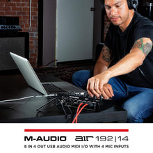 M-Audio AIR 192|4 | 2-In 2-Out USB Audio Interface with Recording Software from ProTools & Ableton Live, Plus Studio-Grade FX & Virtual Instruments
