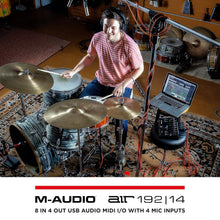 M-Audio AIR 192|4 | 2-In 2-Out USB Audio Interface with Recording Software from ProTools & Ableton Live, Plus Studio-Grade FX & Virtual Instruments
