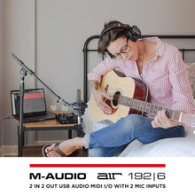 M-Audio AIR 192|4 | 2-In 2-Out USB Audio Interface with Recording Software from ProTools & Ableton Live, Plus Studio-Grade FX & Virtual Instruments