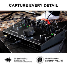 M-Audio AIR 192|4 | 2-In 2-Out USB Audio Interface with Recording Software from ProTools & Ableton Live, Plus Studio-Grade FX & Virtual Instruments