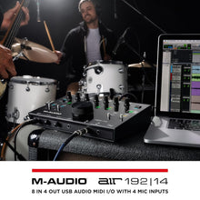 M-Audio AIR 192|4 | 2-In 2-Out USB Audio Interface with Recording Software from ProTools & Ableton Live, Plus Studio-Grade FX & Virtual Instruments
